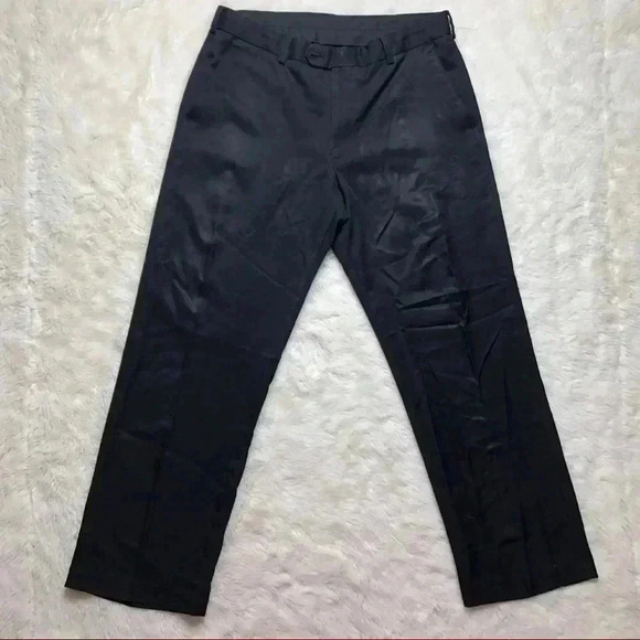 Izod  Black Dress Pants Size 34 - Picture 2 of 16